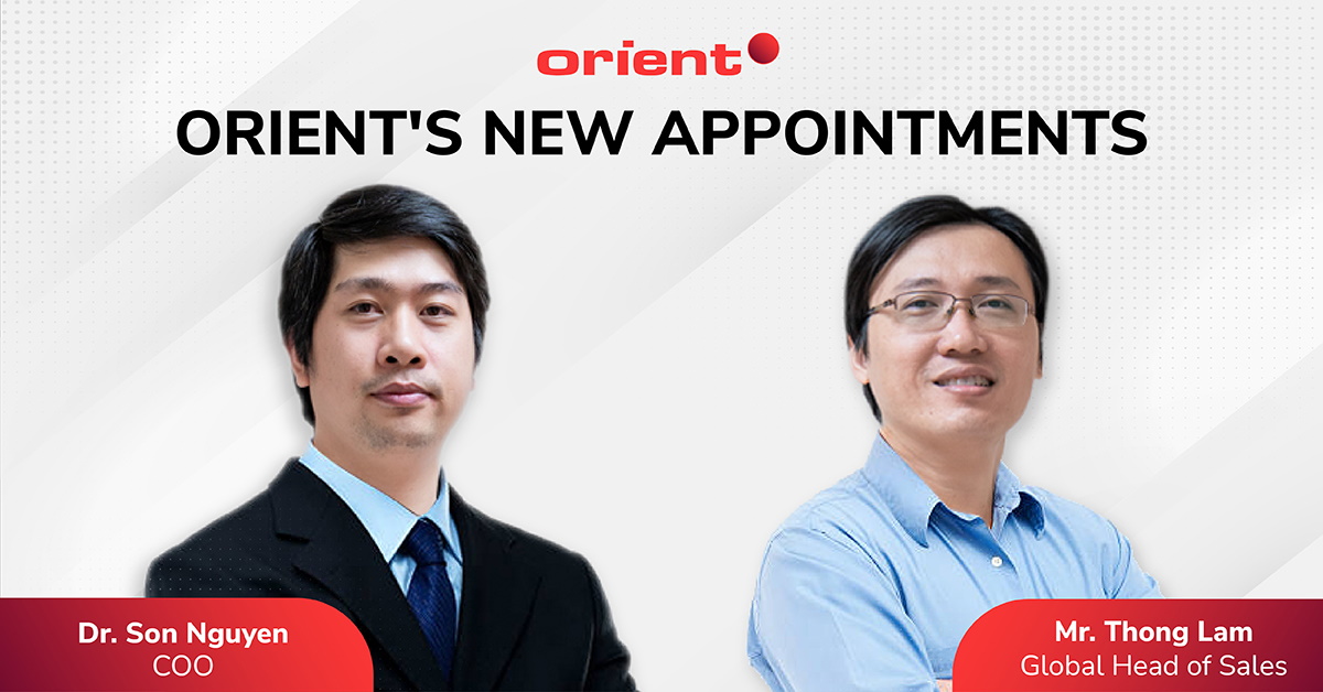 New COO - Dr.Son Nguyen and GHoS - Mr.Thong Lam